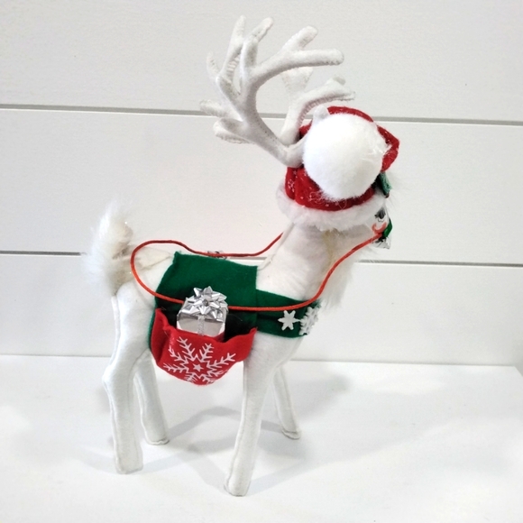Annalee 12" White Snowflake Reindeer 🦌 - Picture 5 of 6
